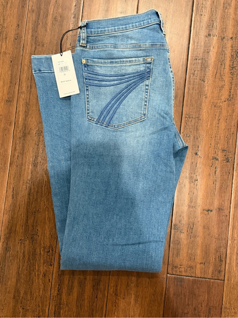 7 For All Mankind Light Blue Dojo Jeans